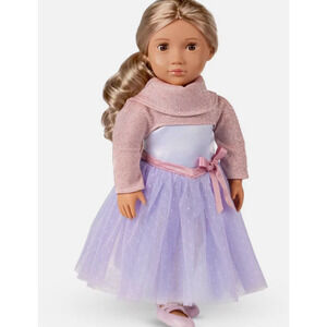 Our Generation Jillie 118"  Ballerina Doll in Enchanting Ballet Dress NWT